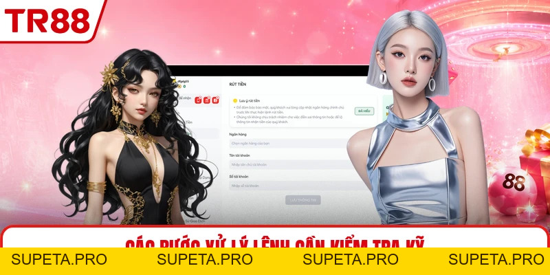 Rút Tiền TR88 - Hướng Dẫn Xử Lý Giao Dịch Chuẩn Xác